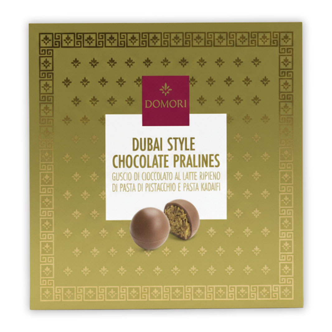Domori Dubai Chocolate Pralines Gift Box (9 pcs)