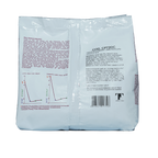 Domori Bulk Dark Ocumare 72% chocolate drops 1kg package back with multilingual labels