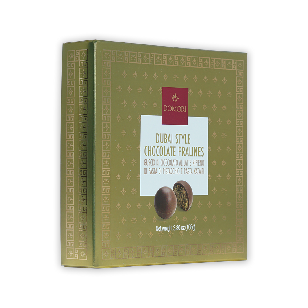 Domori Dubai Chocolate Pralines Gift Box (9 pcs)
