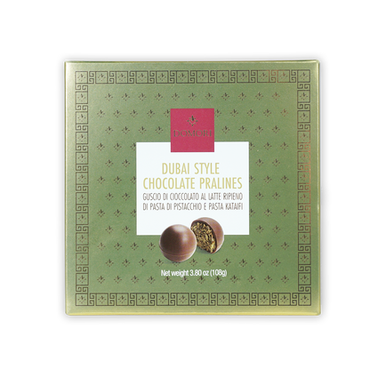 Domori Dubai Chocolate Pralines Gift Box (9 pcs)