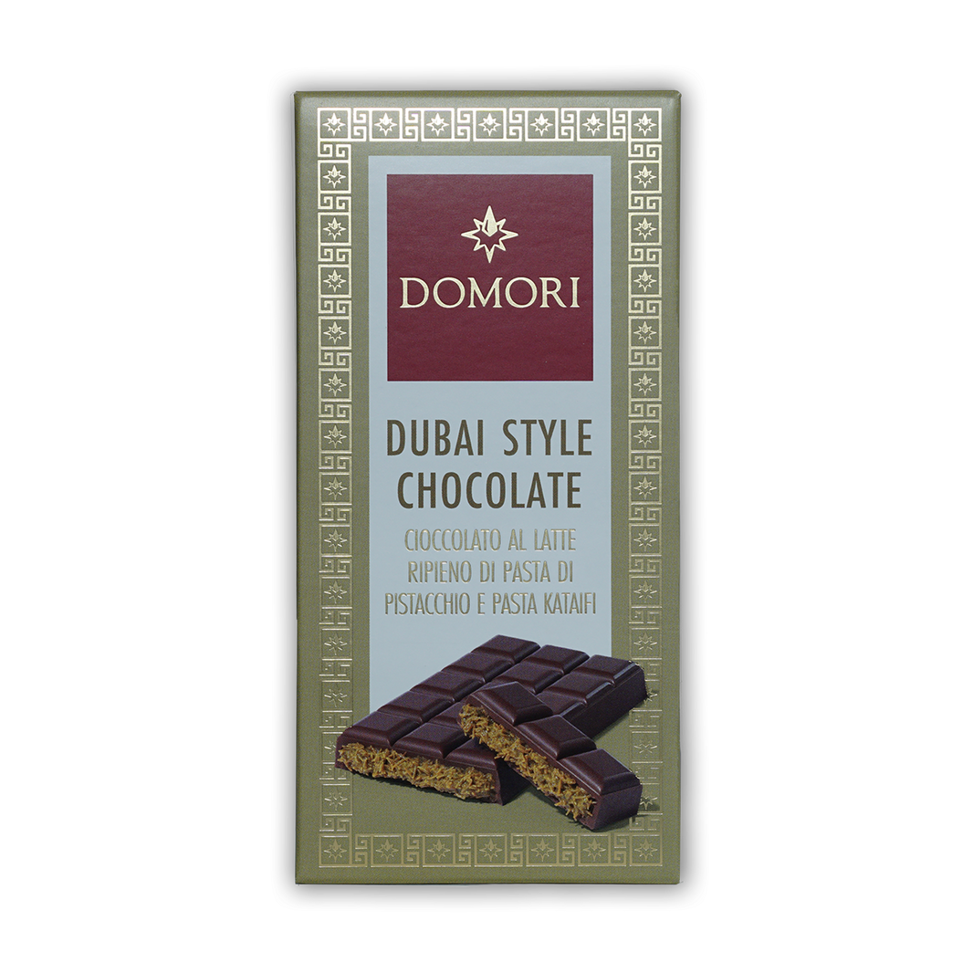 Domori Dubai Milk Chocolate Bar