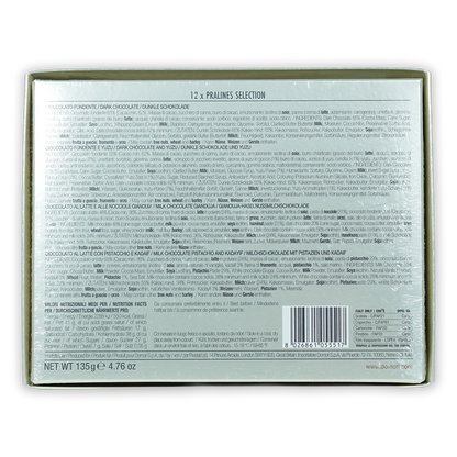 Domori Chocolate Pralines Selection Gift Box (12 pcs)