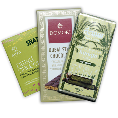 Best Dubai Chocolate Bundle (3 Bars)