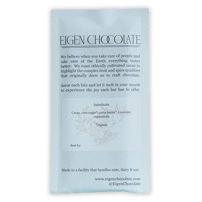 Eigen Dark Chocolate w/ Lavender 62%