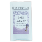 Eigen Dark Chocolate w/ Lavender 62% light blue resealable pouch