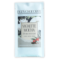 Eigen Milk Chocolate Vignette Mocha 55% bar in white foil wrapper
