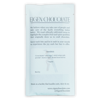 Eigen White Chocolate w/ Kusmi Tea 38% bar in light blue matte foil wrapper