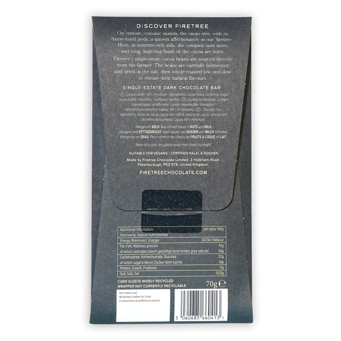 Firetree Madagascar Sambirano Valley 84%