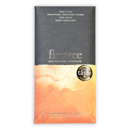 Firetree Philippines Mindanao Island 73% dark chocolate bar
