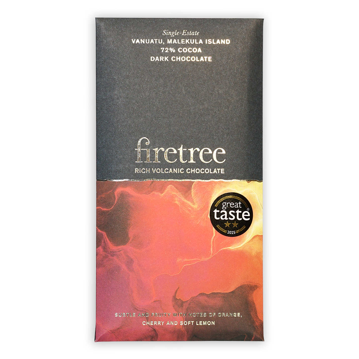 Firetree Vanuatu Malekula Island 72% dark chocolate bar