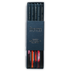 Firetree Dark Chocolate Gift Collection: 5 origin-labeled bars in navy box