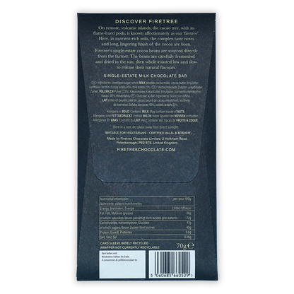 Firetree Solomon Islands Guadalcanal Milk 40%