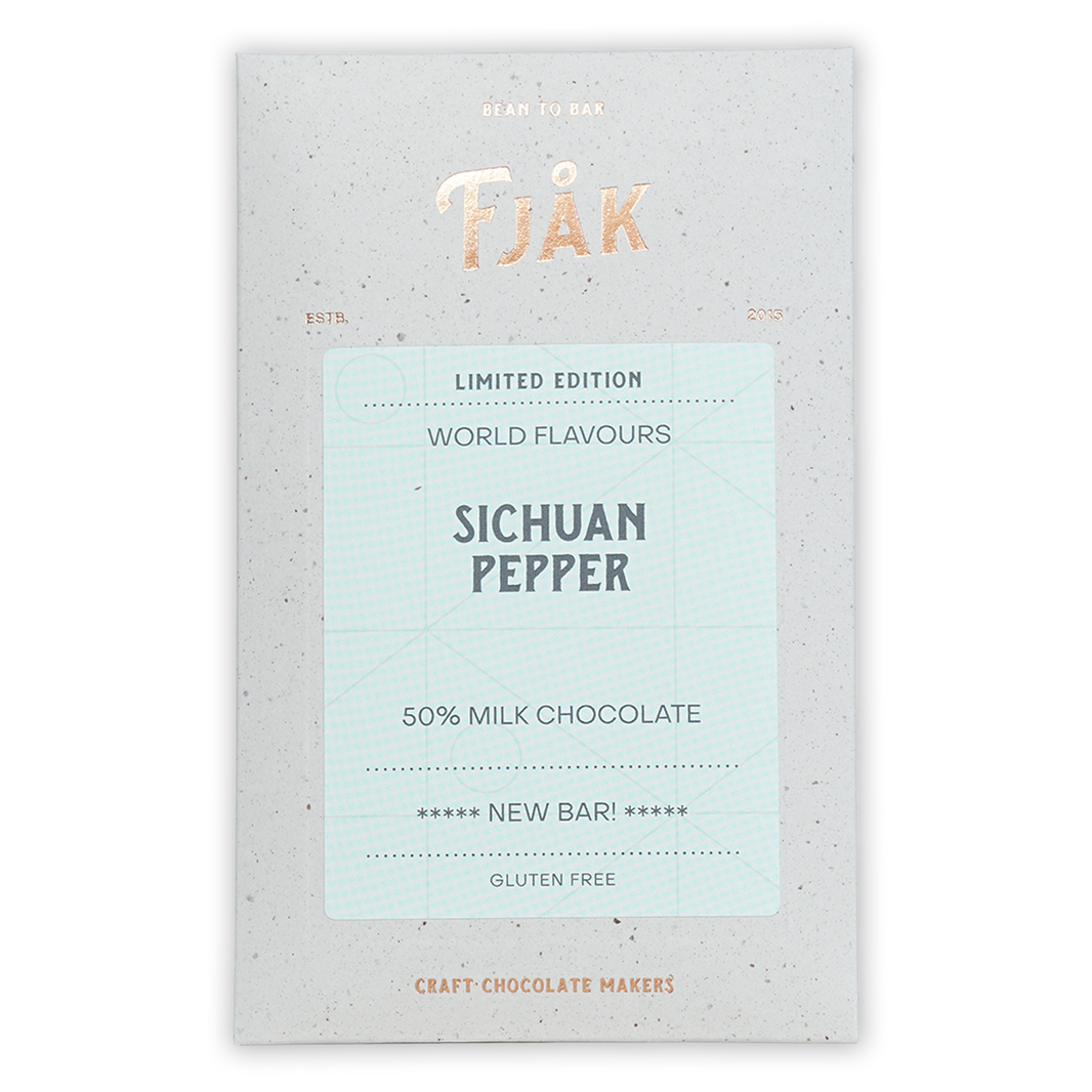 Fjak Sichuan Pepper Milk Chocolate 50% (Limited Edition)