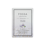 Fossa Earl Grey Lavender 54% dark milk chocolate bar in white box