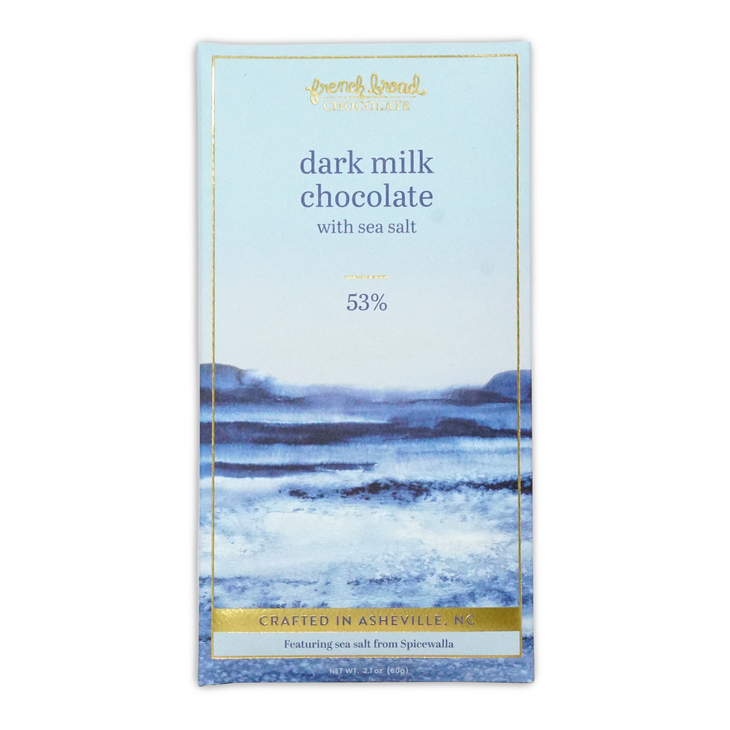 French Broad Milk Chocolate w/ Sea Salt 53%