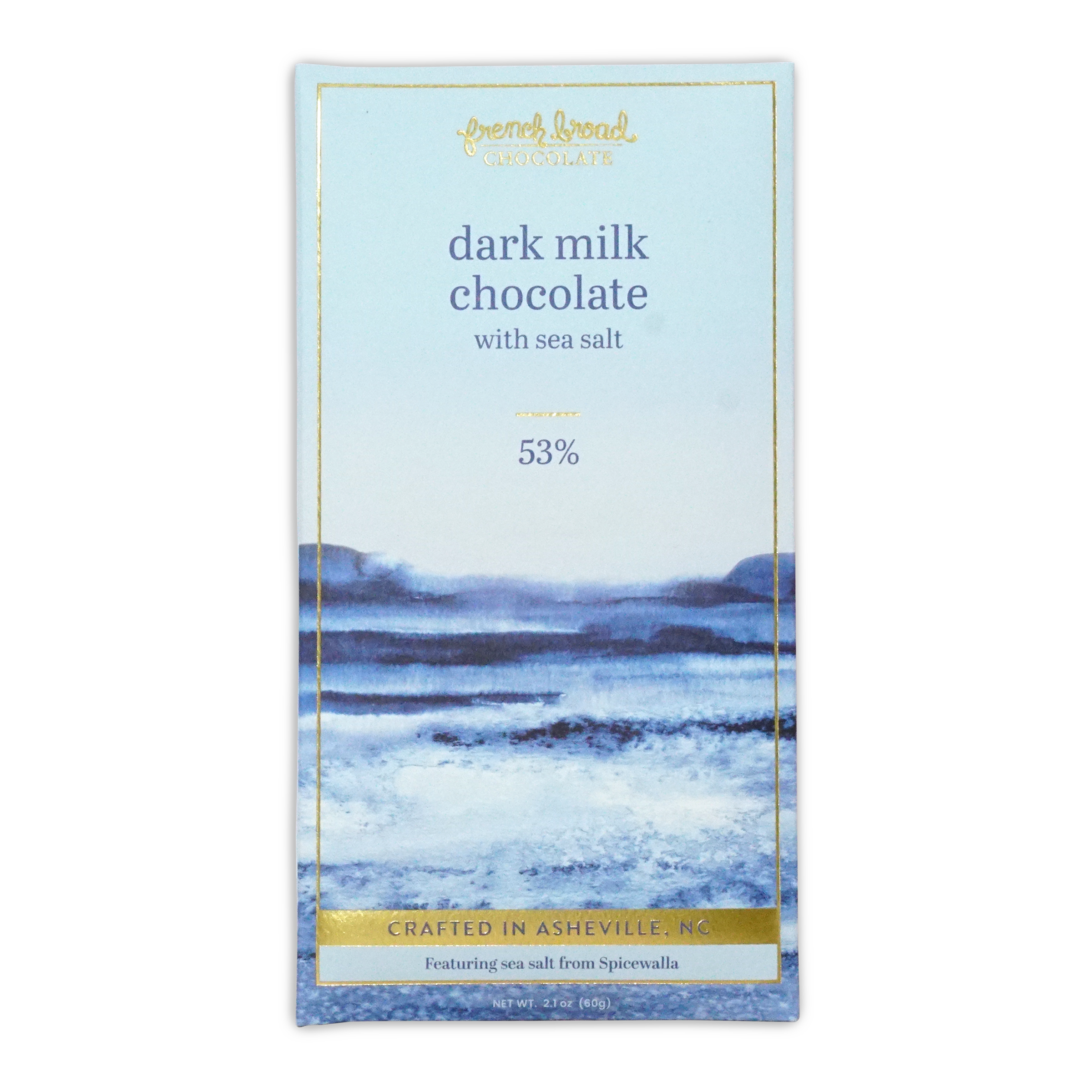French Broad Milk Chocolate w/ Sea Salt 53%