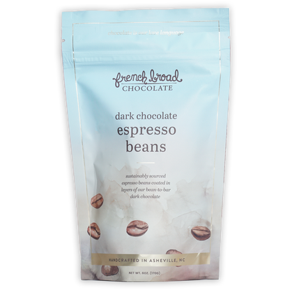 French Broad Dark Chocolate Covered Espresso Beans