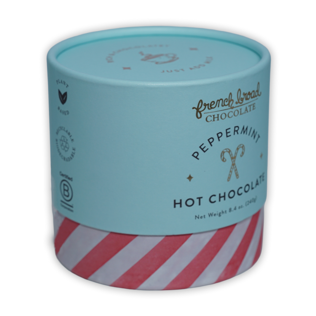 French Broad Peppermint Hot Chocolate Drink