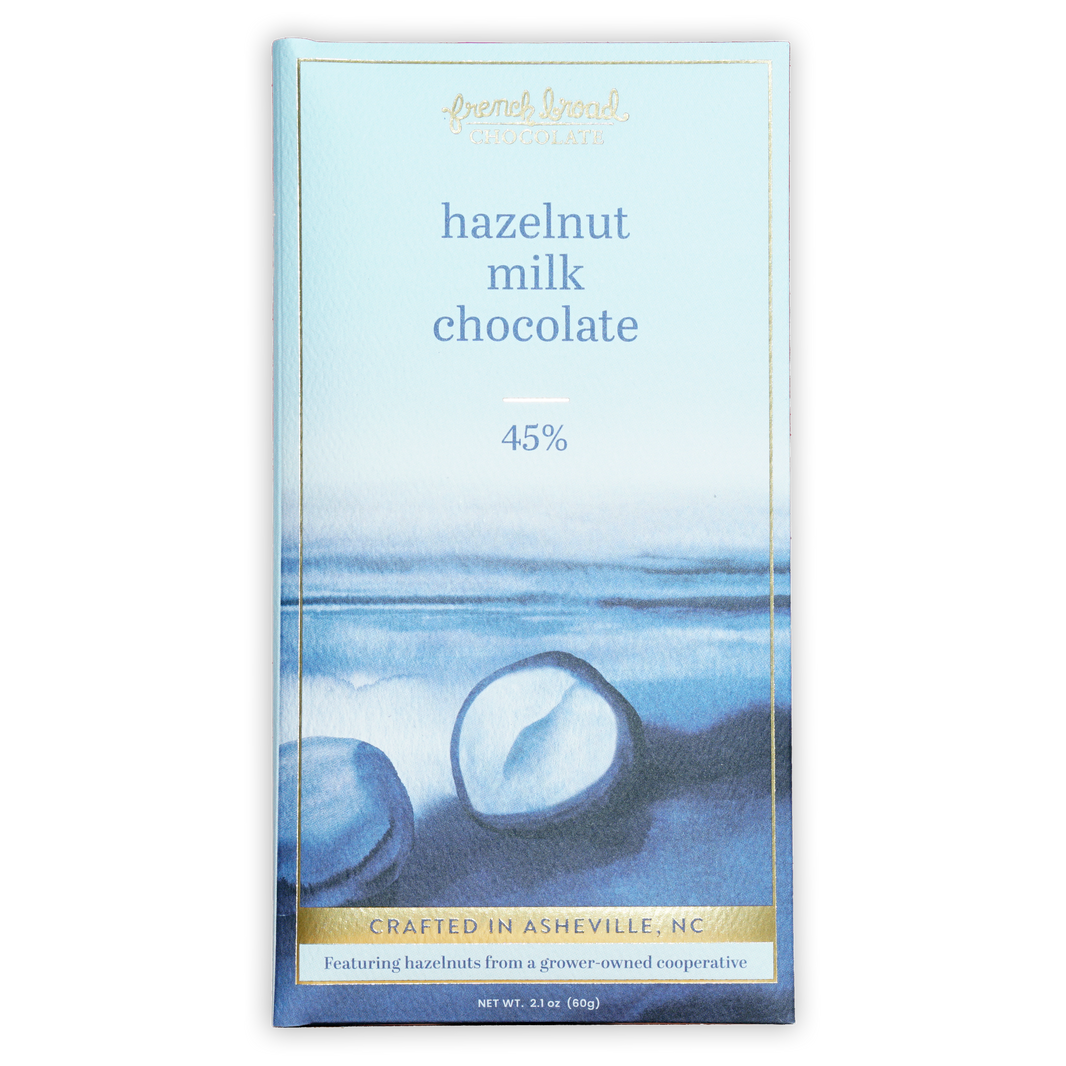French Broad Milk Chocolate w/ Hazelnut 45%