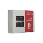 Friis Holm Frederiksdal cherry praline box, white red 8 pcs filled chocolates