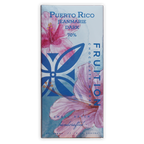 Fruition Dark Puerto Rico Jeanmarie 70% chocolate bar wrapper