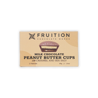 Fruition Chocolate Works milk chocolate peanut butter cups with caramel and sea salt
