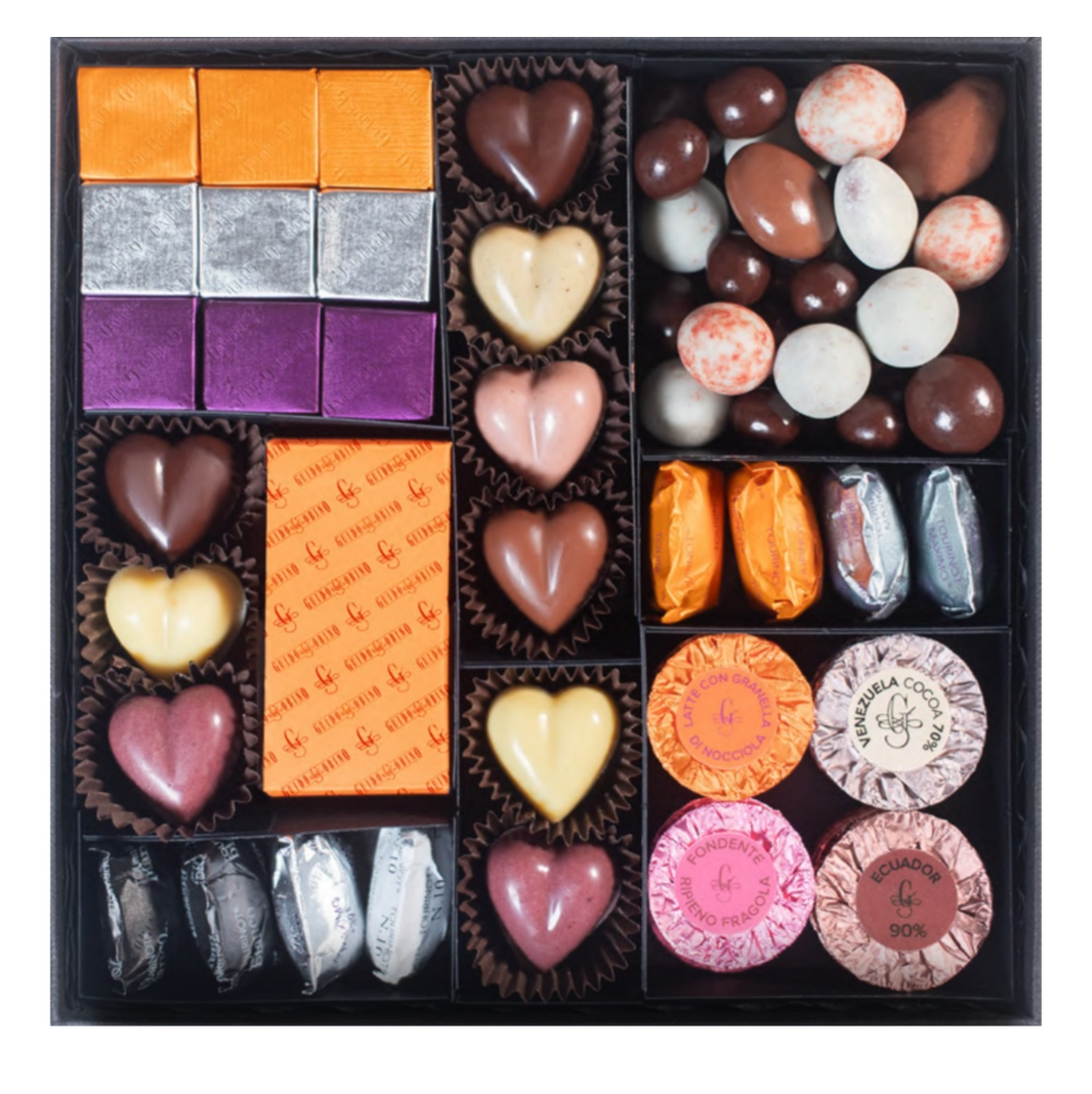 Guido Gobino Praline w/ Hearts Gift Box (Seasonal)