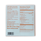 Guido Gobino 3053 milk chocolate bar with salted almonds 35% box