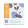 Guido Gobino Latte e Mandorla milk chocolate bar with salted almonds, purple packaging