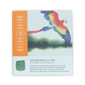 Guido Gobino Guatemala 70% dark chocolate bar with parrot design