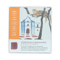 Guido Gobino Venezuela Chuao 80% dark chocolate bar in orange box with leopard