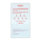 Kakoa Dark Chocolate Criollo Cacahoatan 75% white box with red logo