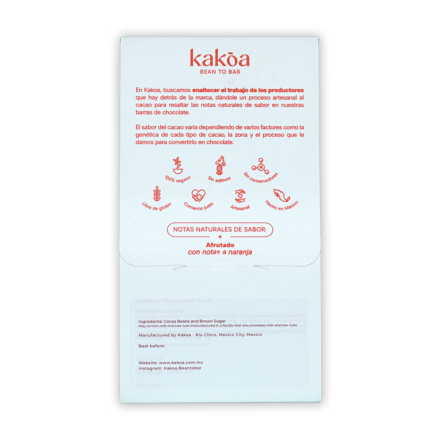 Kakoa Dark Chocolate Criollo Cacahoatan 75%