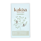 Kakoa 68% dark chocolate bar wrapper with cocoa tree and edición especial