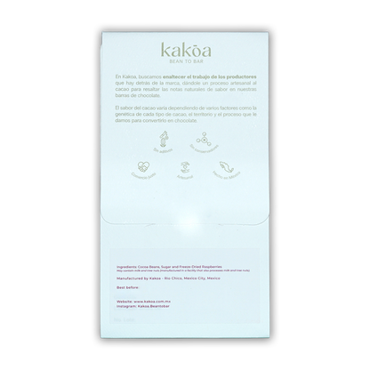Kakoa Dark Chocolate w/ Raspberry 70%