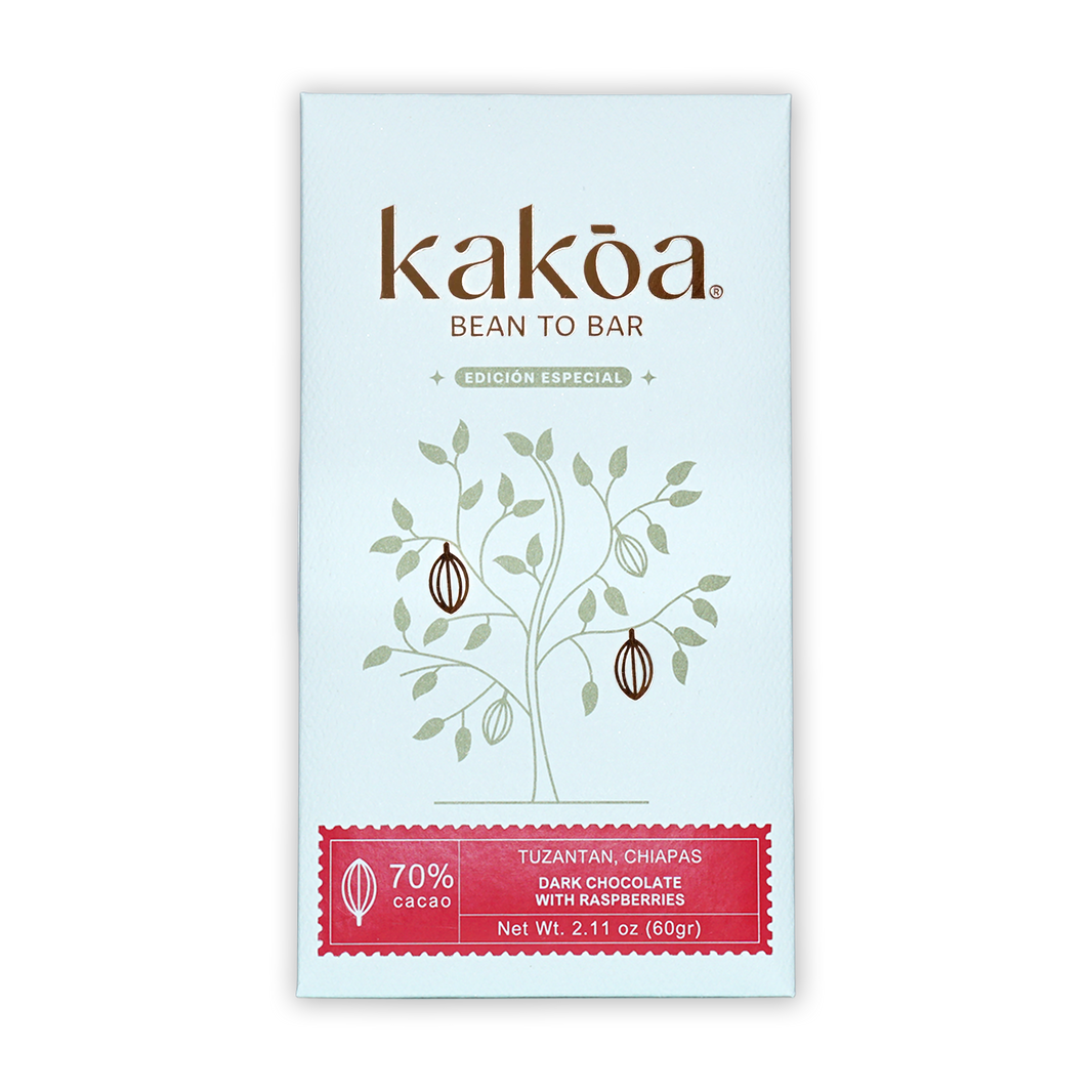 Kakoa Dark Chocolate w/ Raspberry 70%