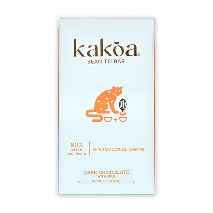 Kakoa Milk Chocolate Arroyo Alcocer 60%