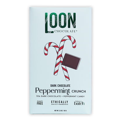 Loon Chocolate Dark Peppermint Crunch 70%