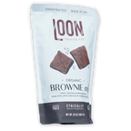 Loon Chocolate organic brownie mix pouch with sea salt brownies