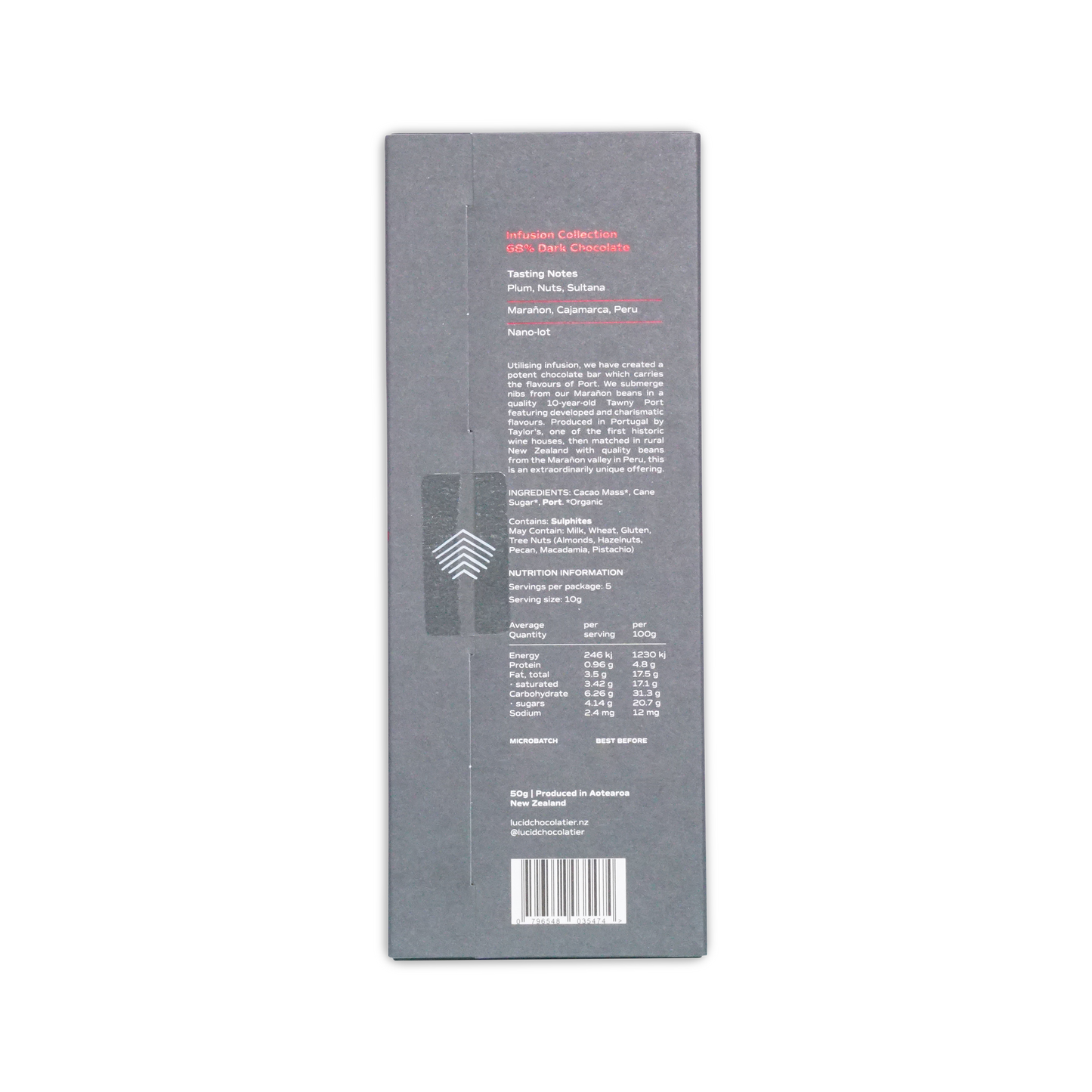 Lucid Chocolatier Port 68%