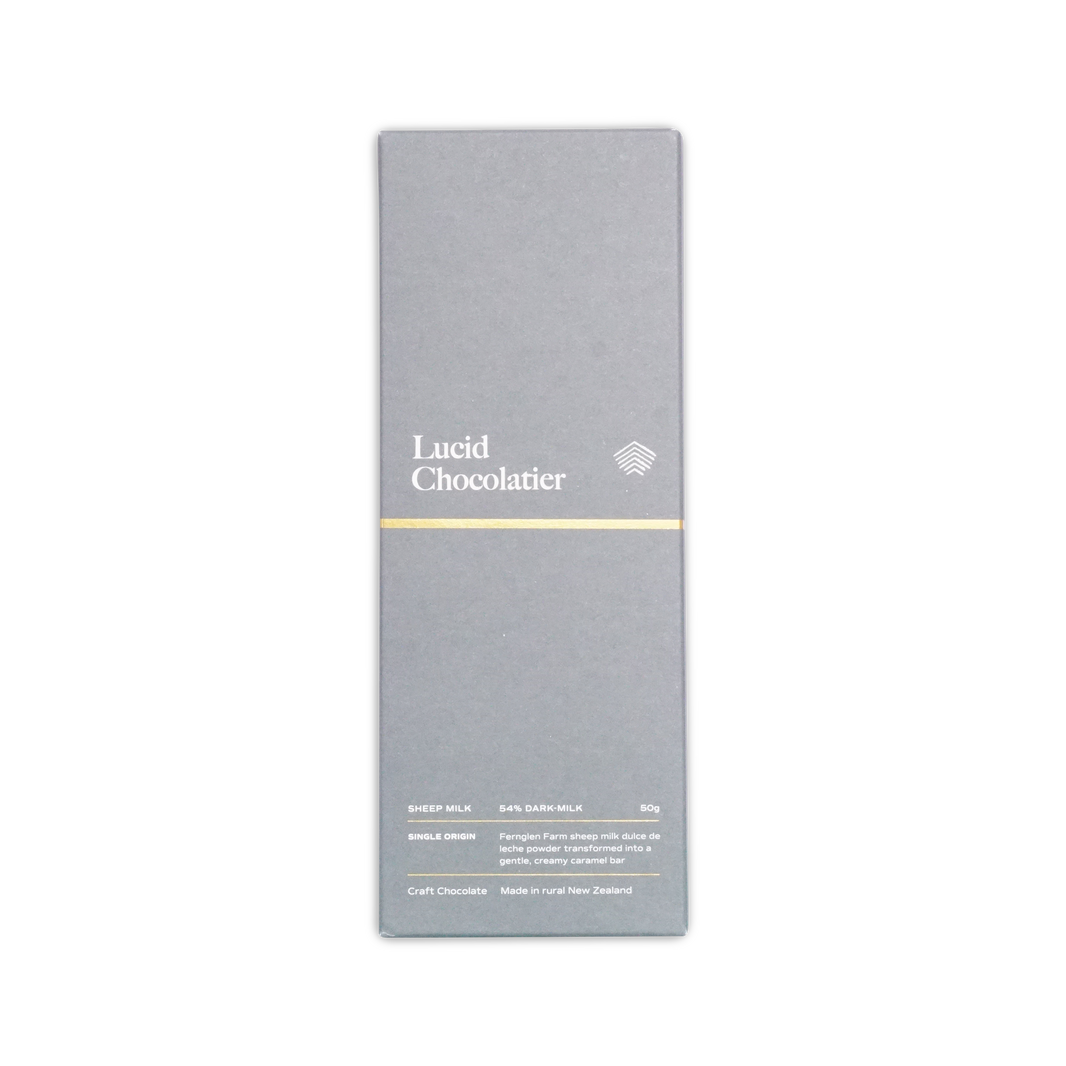 Lucid Chocolatier Sheep Milk Dulce de Leche 54%
