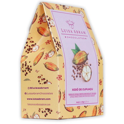 Luisa Abram Dragees Dark Chocolate Covered Cupuaçu Fruit 70%