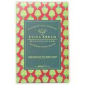Luisa Abram 70% dark chocolate bar with jambu flower in red green box