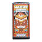 Maeve Cabin S’mores truffle bar with vibrant s’mores packaging