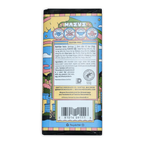 Maeve Cafe Latte Crunch Truffle Bar wrapper with colorful gluten-free cityscape
