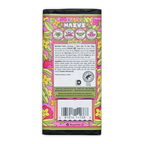 Maeve Cherry Bomb milk and white truffle bar in colorful floral wrapper