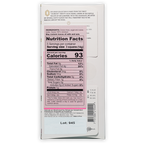 Marana Cusco Dark 100% white chocolate bar wrapper with pink label