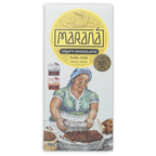 Marana Piura Milk 50% craft chocolate bar with watercolor cocoa worker art