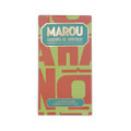 Marou Maison Popped Rice 65% dark chocolate bar in red green foil
