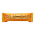 Vibrant orange yellow foil Marou Peanut Ginger Caramel 65% bar